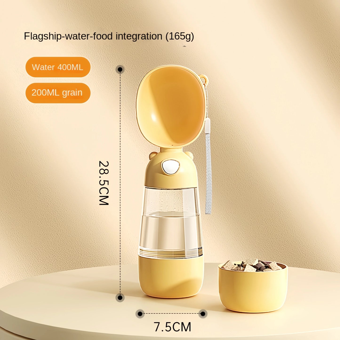 2 in 1 Portable Water Bottle and Feeder